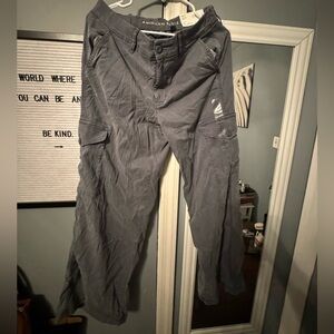 American Eagle Outfitters Women’s Gray Cargo Pants